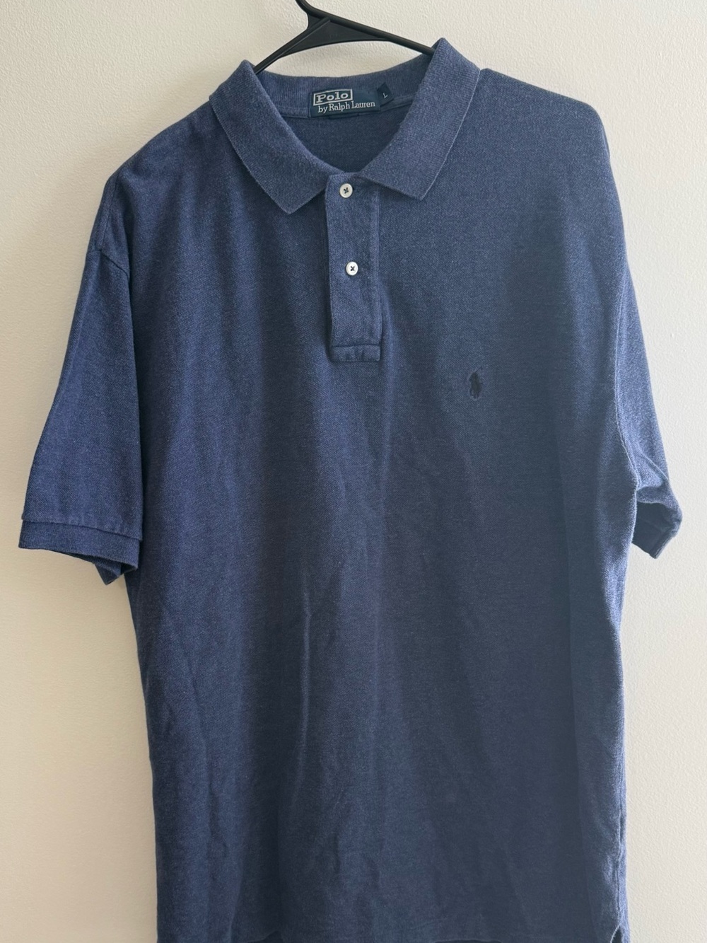 Ralph Lauren Navy Blue Short-Sleeve Polo Shirt